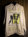 Billie Eilish Happier Than Ever World Tour 2022 Hoodie Cream Large