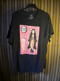 Demon Slayer Nezuko Graphic T-Shirt Black XL