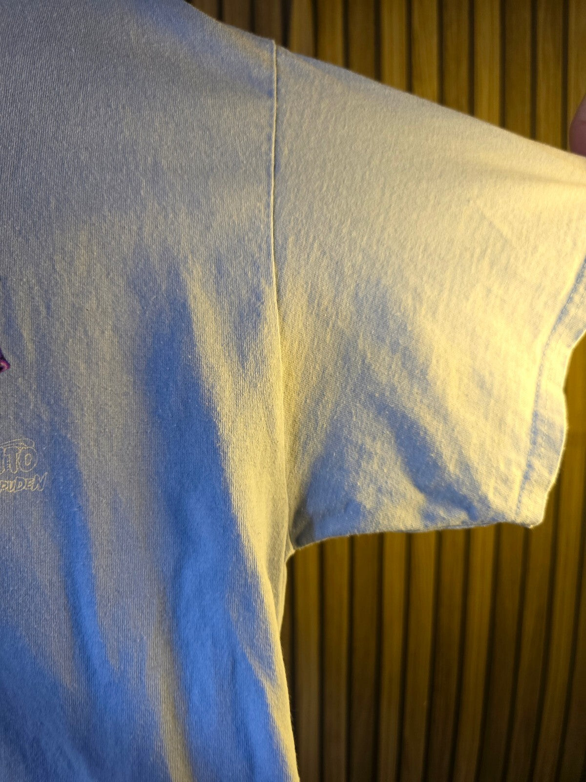 Primitive Naruto Shippuden Sasuke vs Kakashi Graphic T-Shirt Light Blue Large