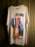 Crunchyroll SPY×FAMILY Graphic T-Shirt Beige Size L