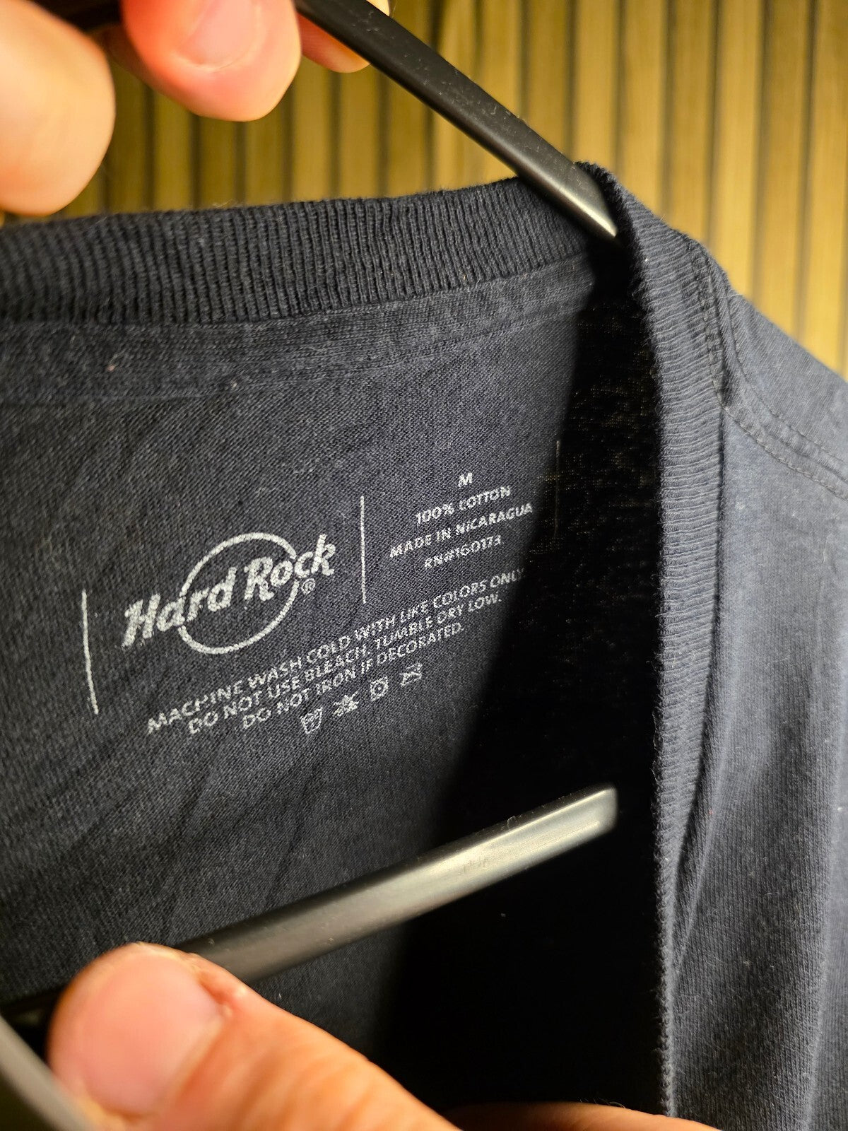 Hard Rock Unity Black T-Shirt Medium Cotton
