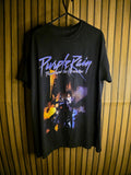 Purple Rain Prince Graphic T-Shirt Black Medium