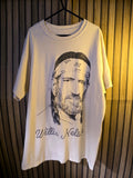 Zion Rootswear Willie Nelson Graphic T-Shirt White Medium