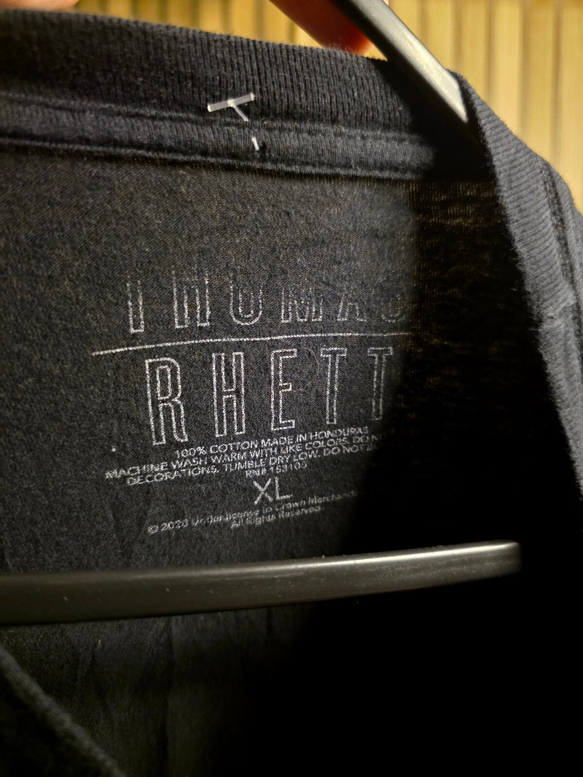 Thomas Rhett Graphic Band T-Shirt Black XL