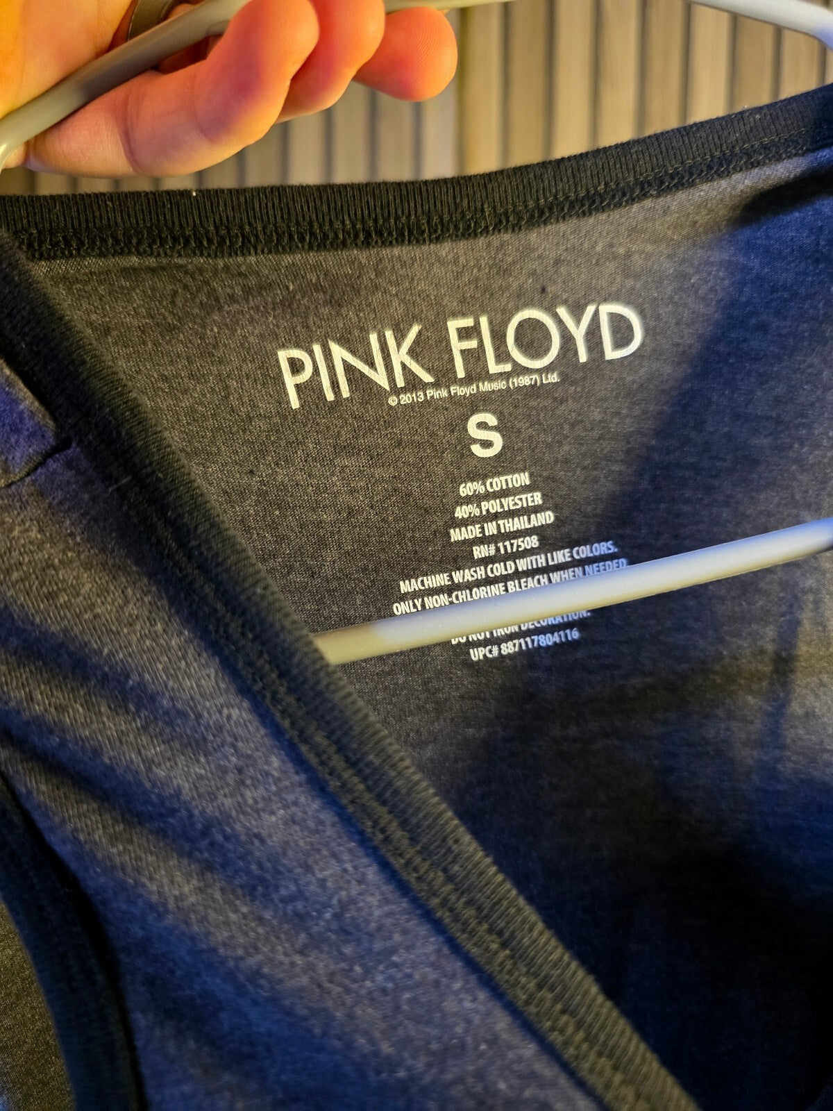 Pink Floyd The Dark Side of the Moon Tank Top Grey Small