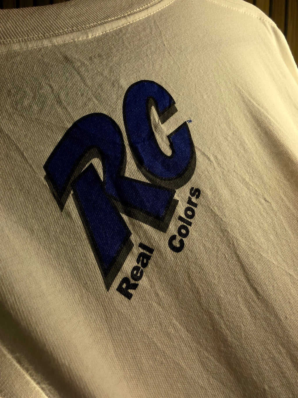 Real Colors Graphic T-Shirt Woman Print White Large