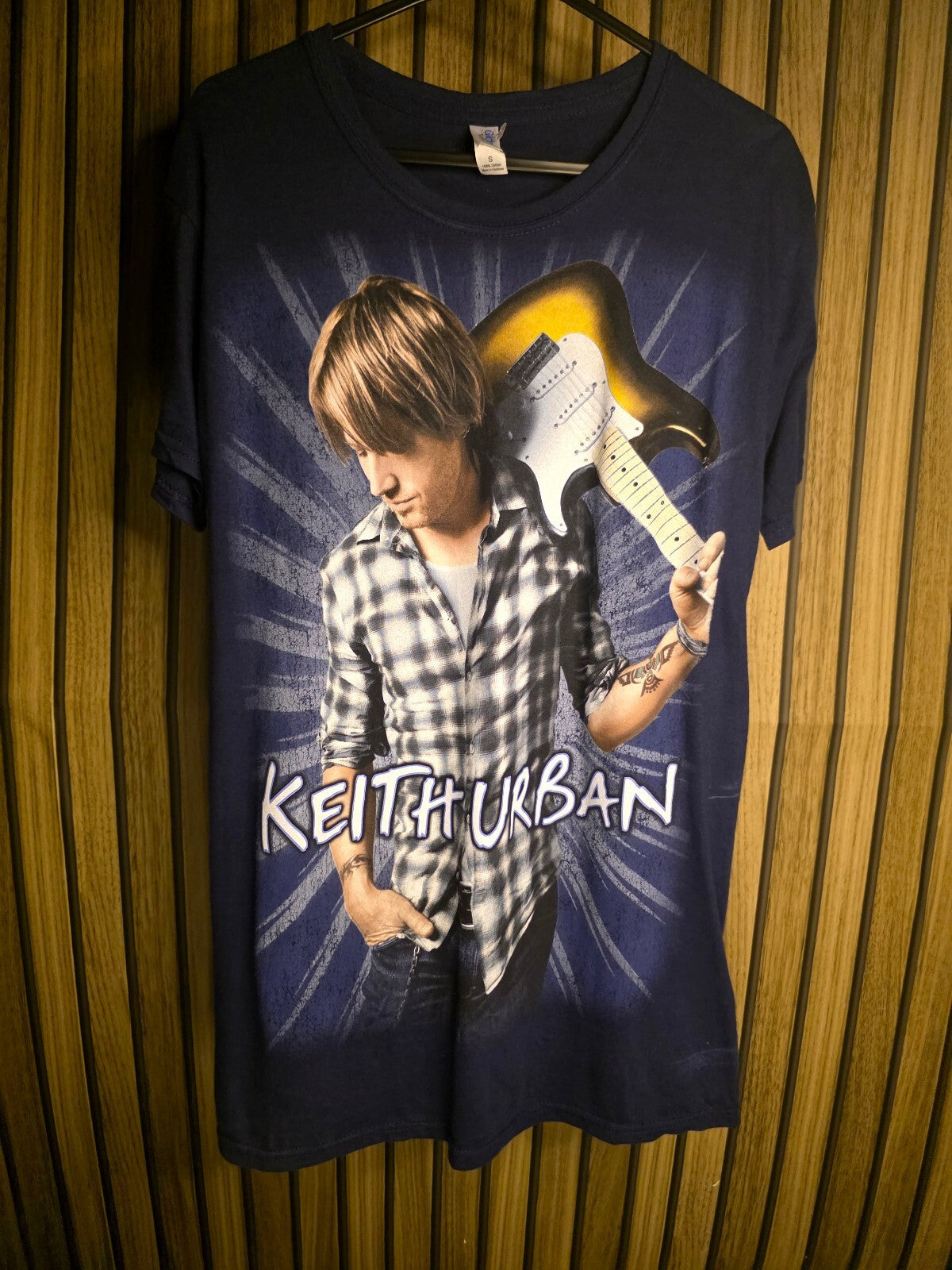 Gildan Keith Urban Summer Lovin' 2010 Tour T-Shirt Blue Small