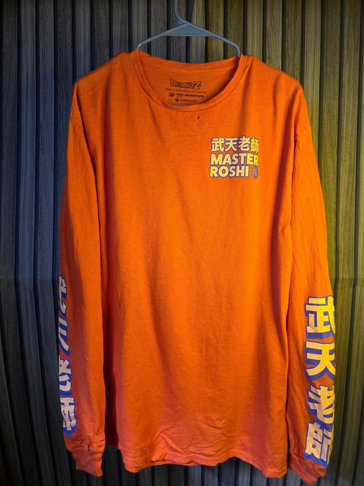 Dragon Ball Z Master Roshi Long Sleeve T-Shirt Orange L