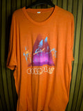 Coldplay Orange Band Graphic T-shirt Size Regular 2XL