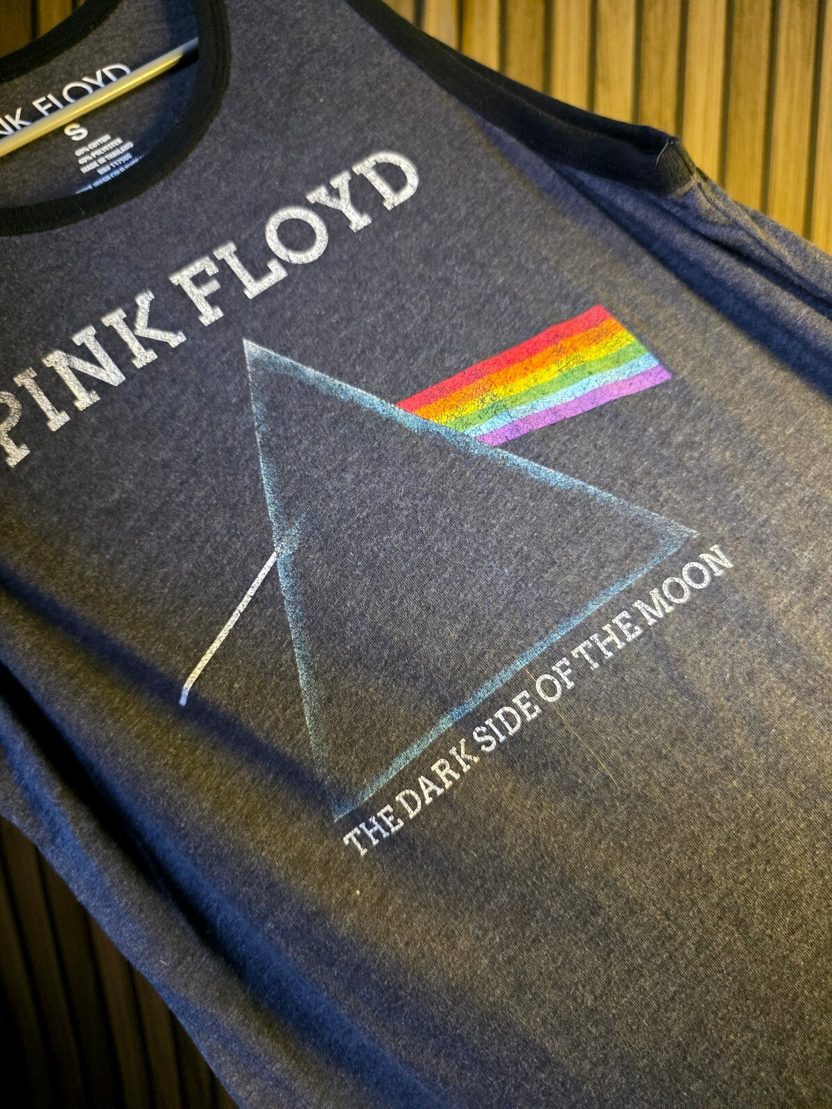 Pink Floyd The Dark Side of the Moon Tank Top Grey Small