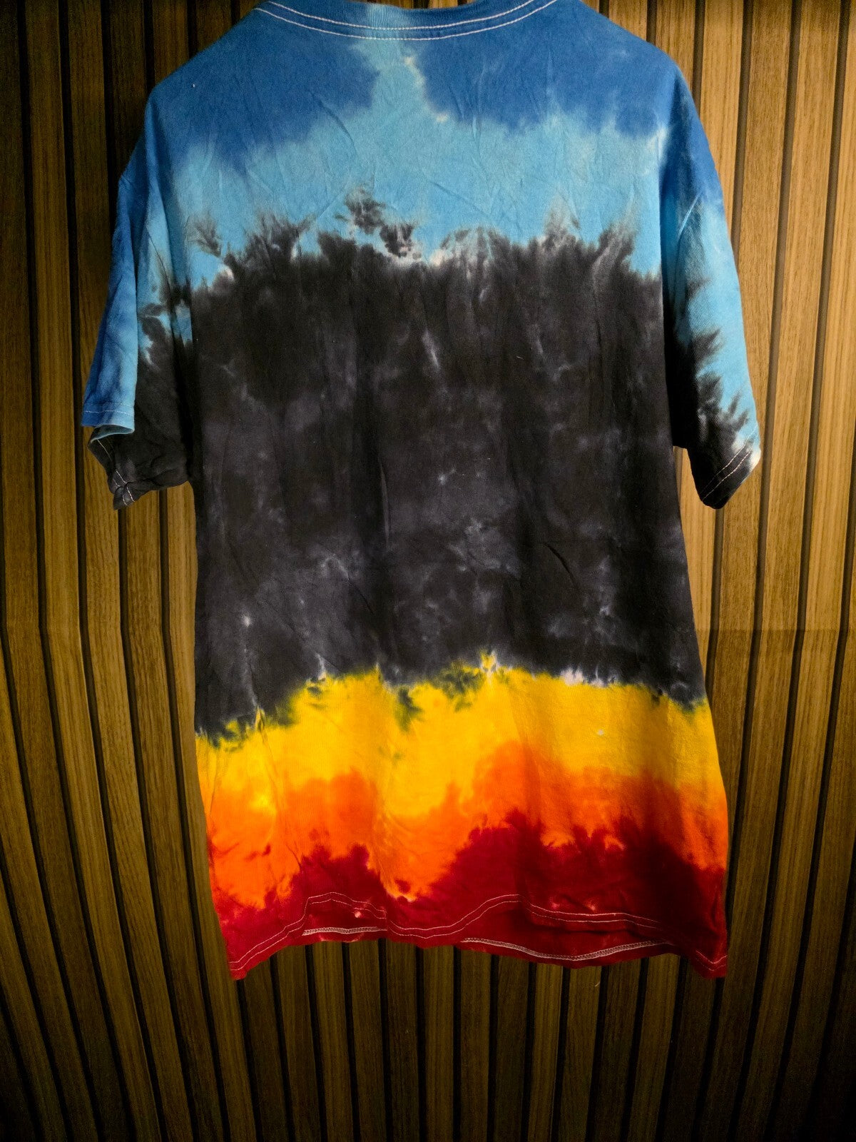 Led Zeppelin U.S. Tour 1975 Tie-Dye T-Shirt Multi Colour Medium