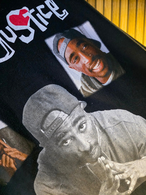 Chemistry Poetic Justice Tupac Graphic Black T-Shirt Medium