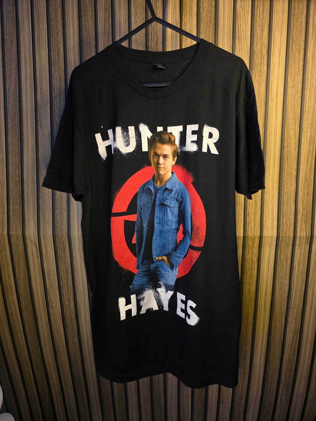 Hunter Hayes Graphic T-Shirt Black Medium