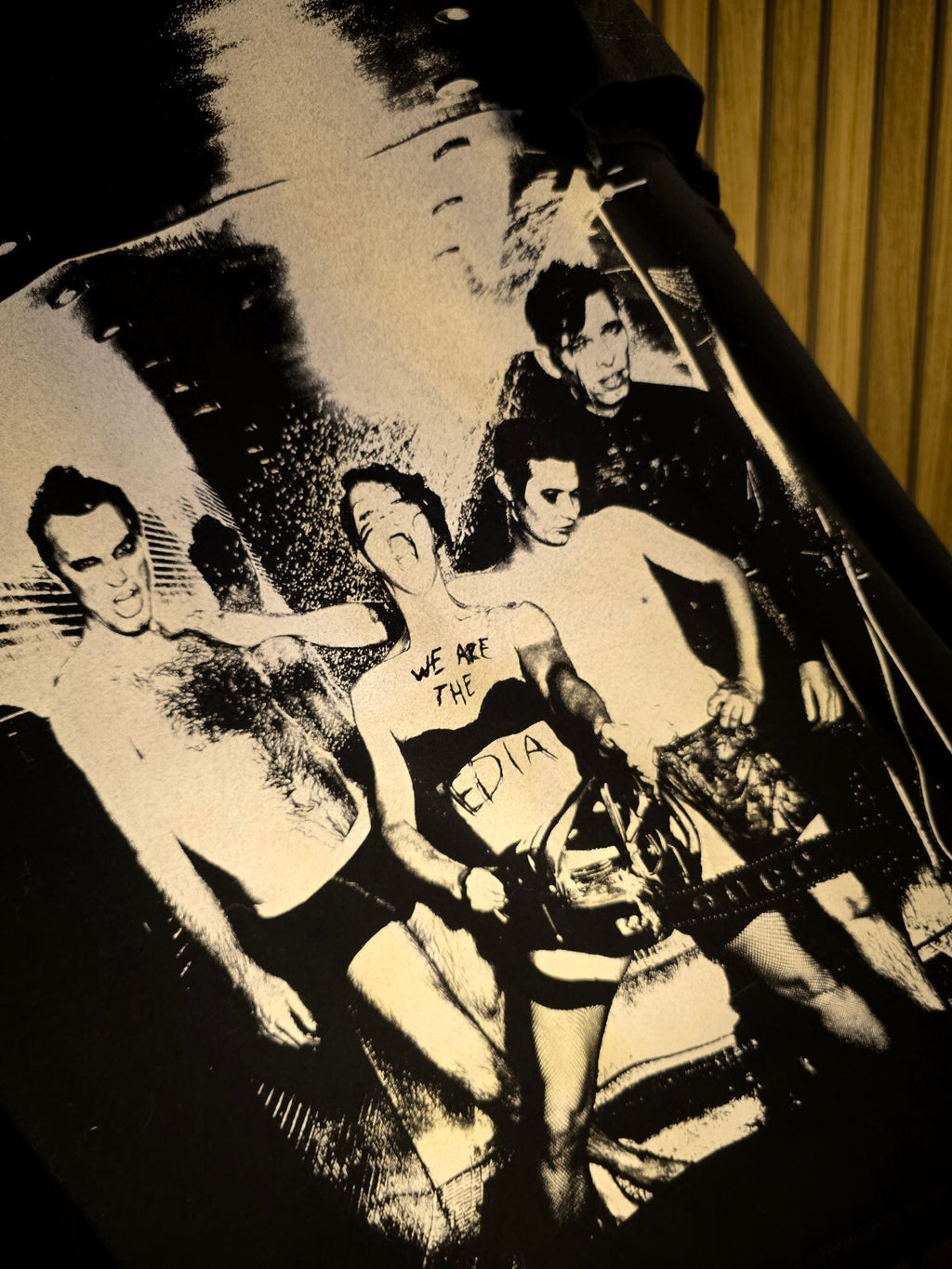 Amanda Palmer Grand Theft Orchestra Tour T-shirt Black Medium