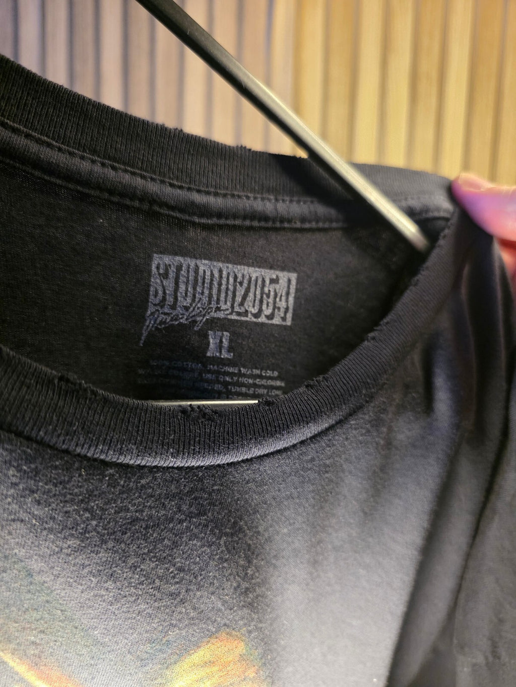 Studio2054 Future Nostalgia Black Graphic T-Shirt XL
