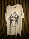 CDot Castro Graphic Print T-Shirt Cream Unisex Size M
