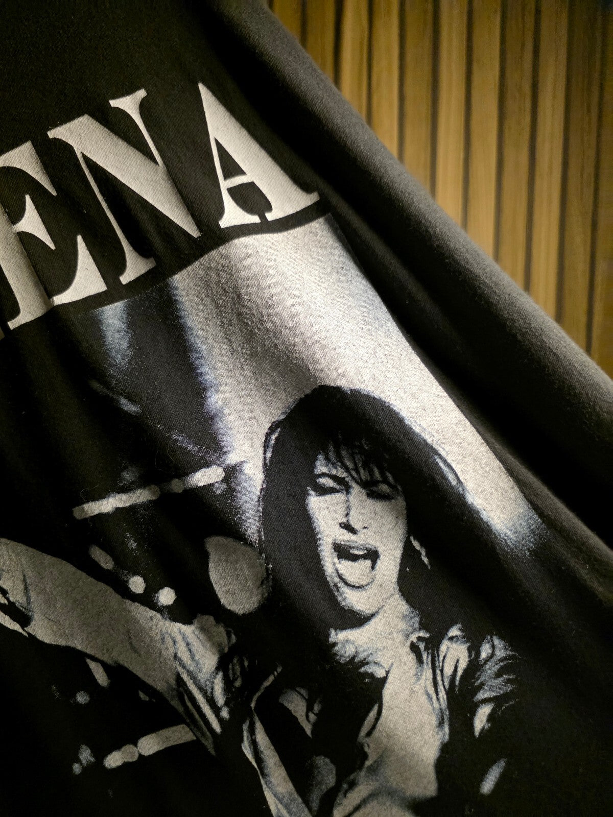 Selena Black Graphic T-Shirt XL Concert Tour