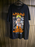 Naruto Shippuden Ichiraku Ramen Shop Graphic T-Shirt Black Size L