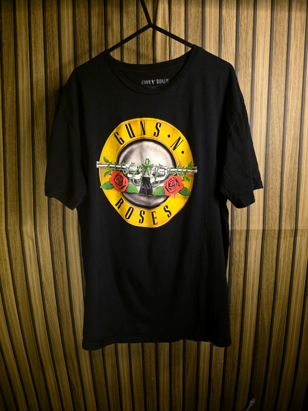 Guns N' Roses Band Logo Black T-Shirt Large