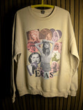 Taylor Swift The Eras Graphic Sweatshirt Beige Large