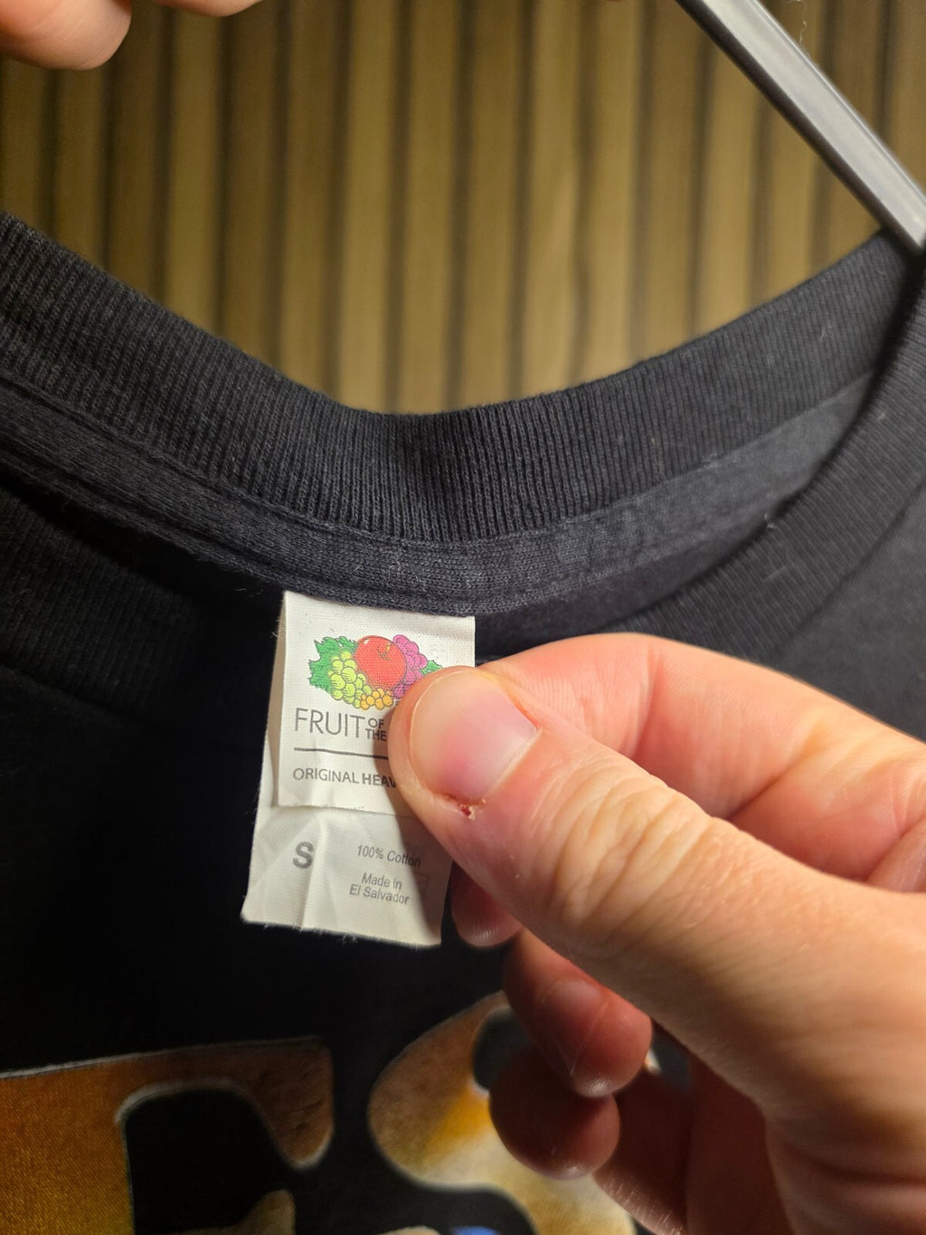 Fruits of the Loom Peso Pluma Graphic T-Shirt Black Small