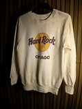 Anvil Hard Rock Cafe Chicago Sweatshirt Cream Medium