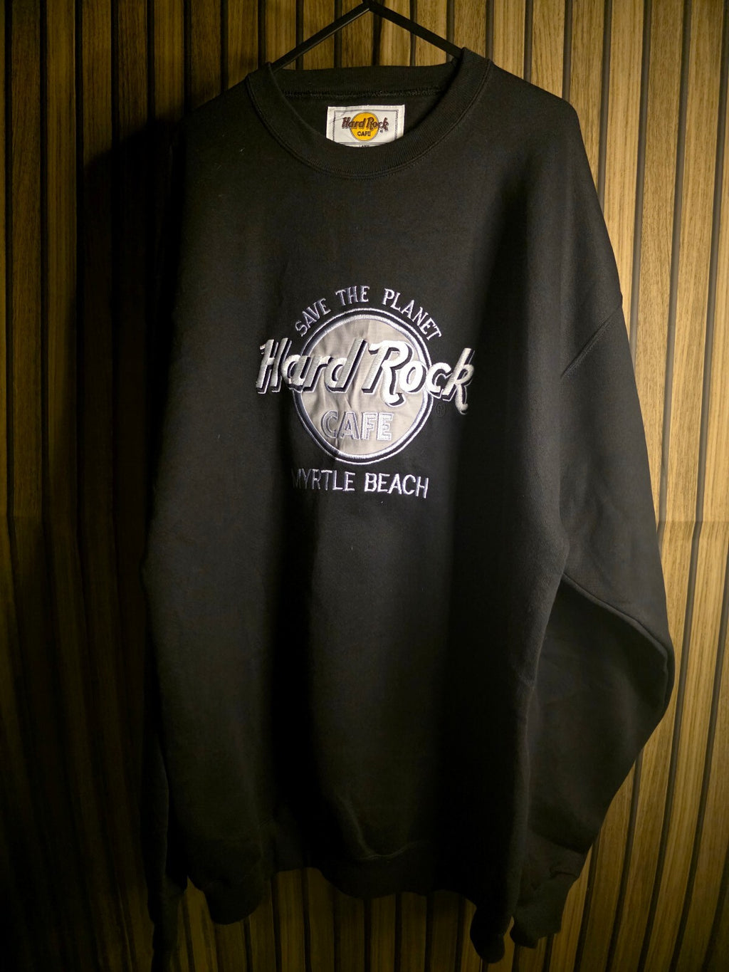Hard Rock Cafe Myrtle Beach Sweatshirt Black Large