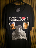 Chemistry Poetic Justice Tupac Graphic Black T-Shirt 3XL