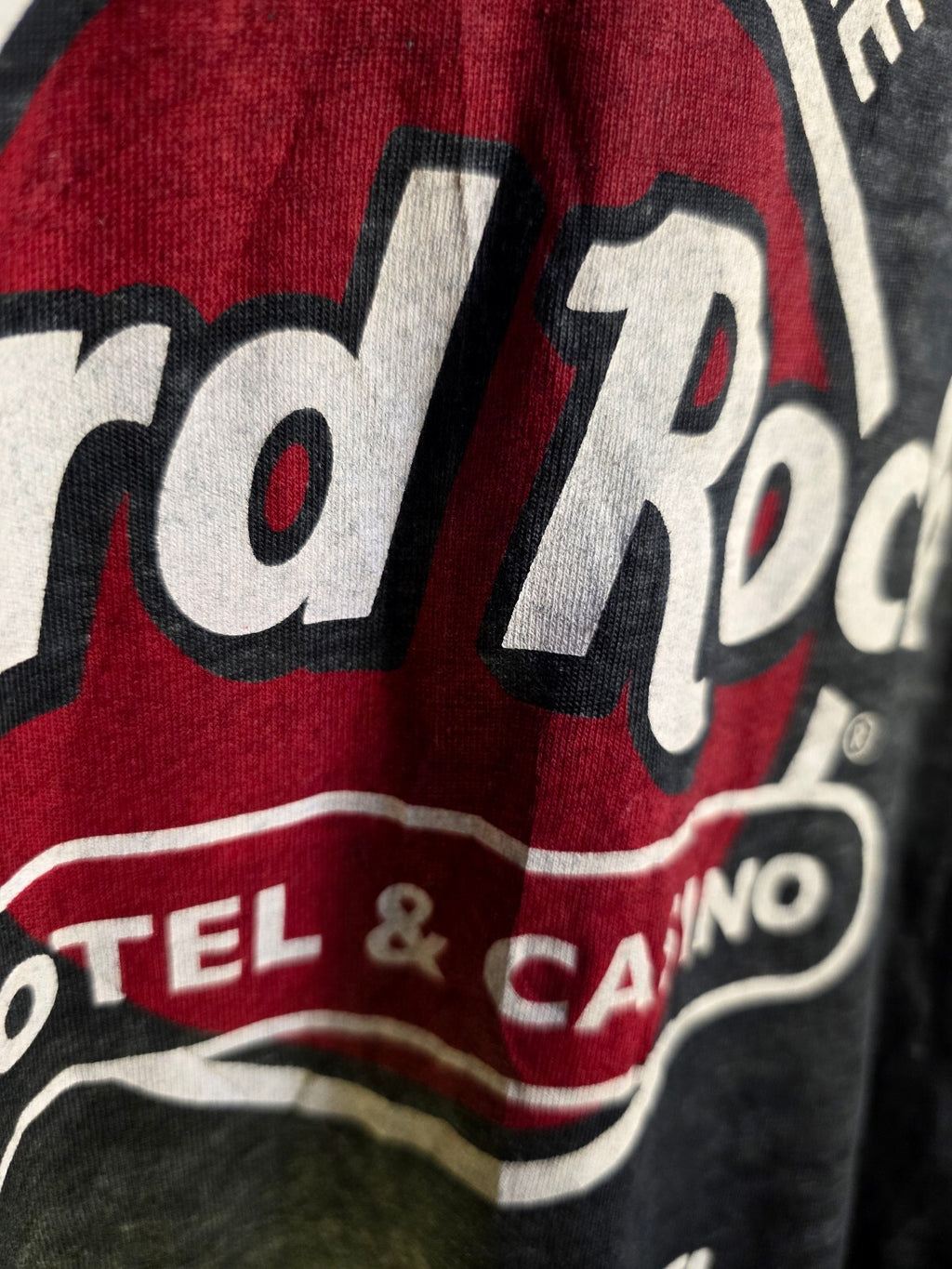 Hard Rock Seminole Hotel & Casino Graphic T-Shirt Black Medium