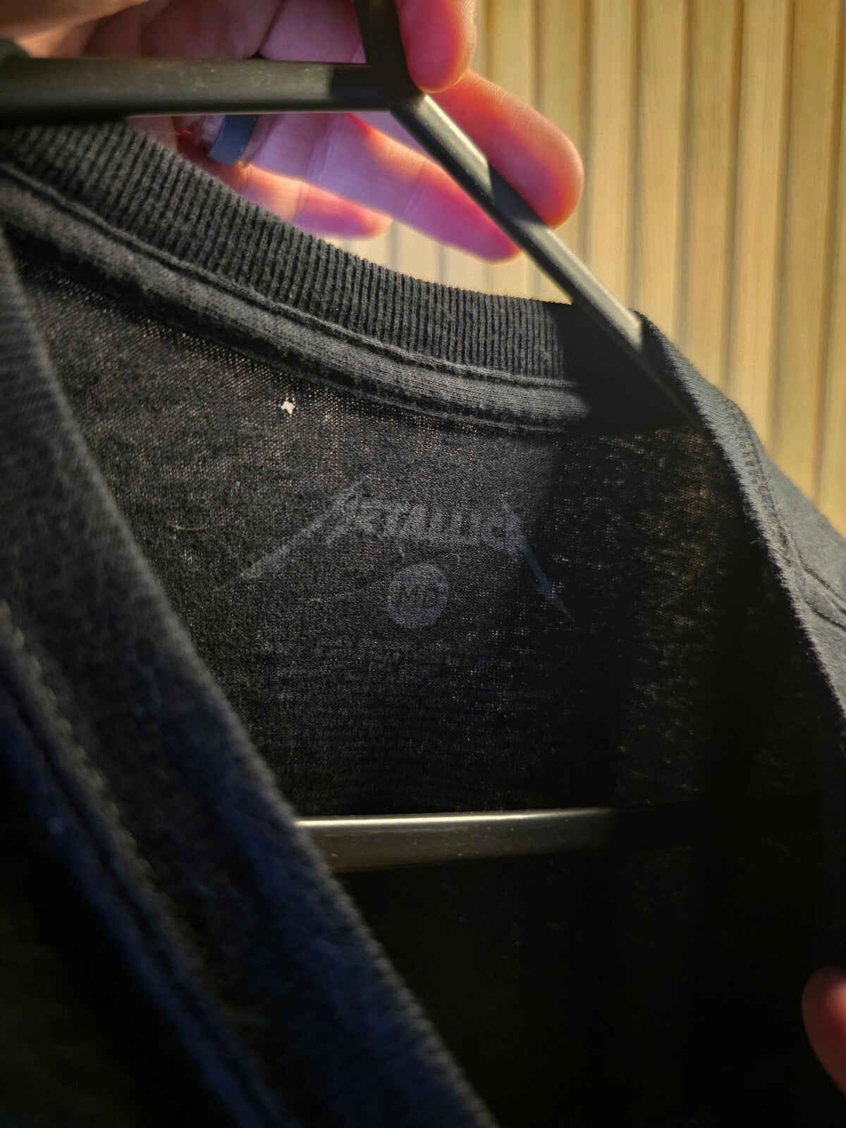 Metallica Master of Puppets Graphic Black T-Shirt Medium