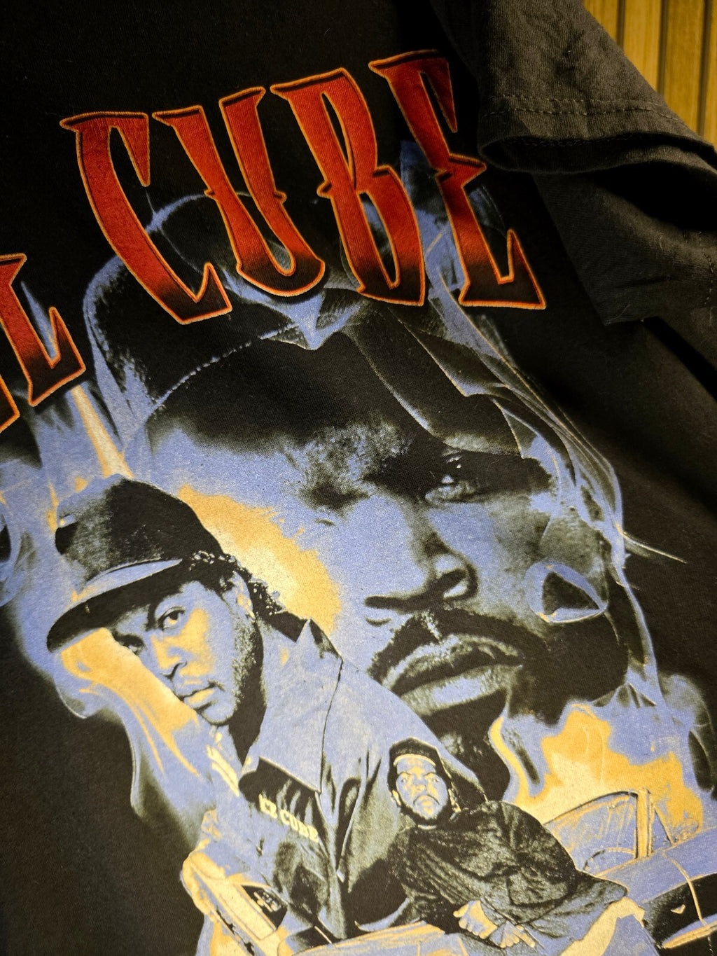 Ice Cube Graphic T-Shirt Black Unisex Size Small