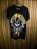 Guns N' Roses Skull Graphic Black T-Shirt Size S