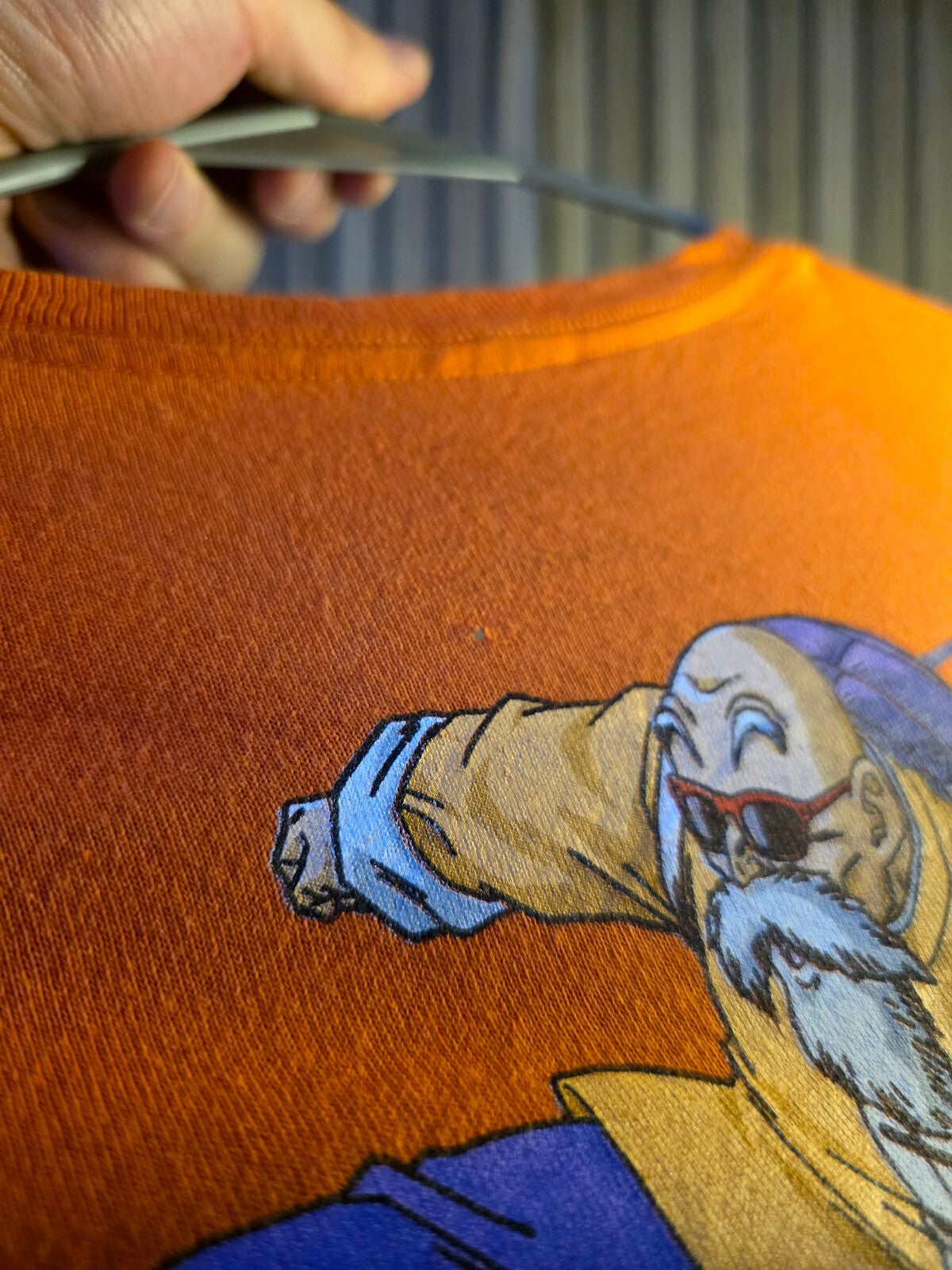 Dragon Ball Z Master Roshi Long Sleeve T-Shirt Orange L