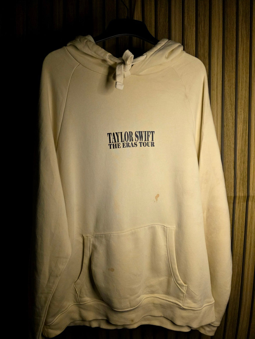 Taylor Swift The Eras Tour Hoodie Beige Medium