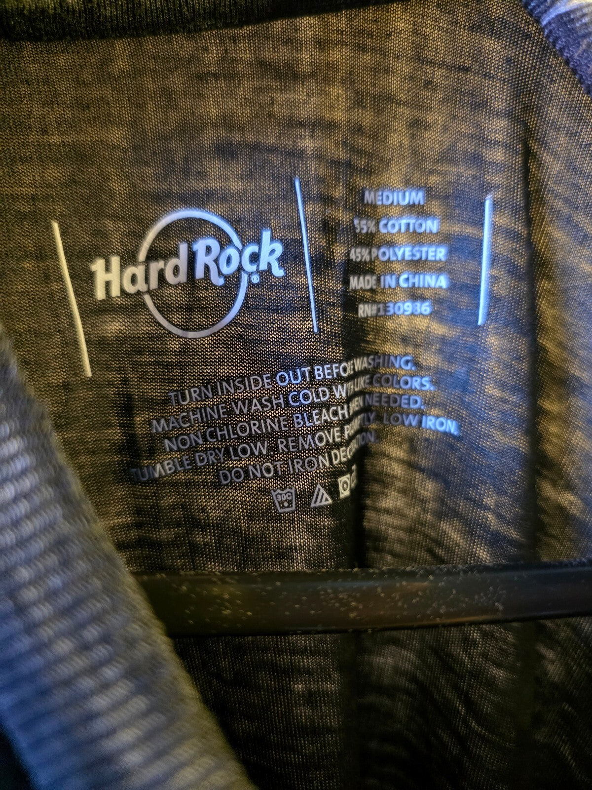 Hard Rock Cafe Boston Graphic T-Shirt Black Medium