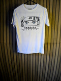 Naruto Graphic T-Shirt White Size S/R 7/8 Kids Anime
