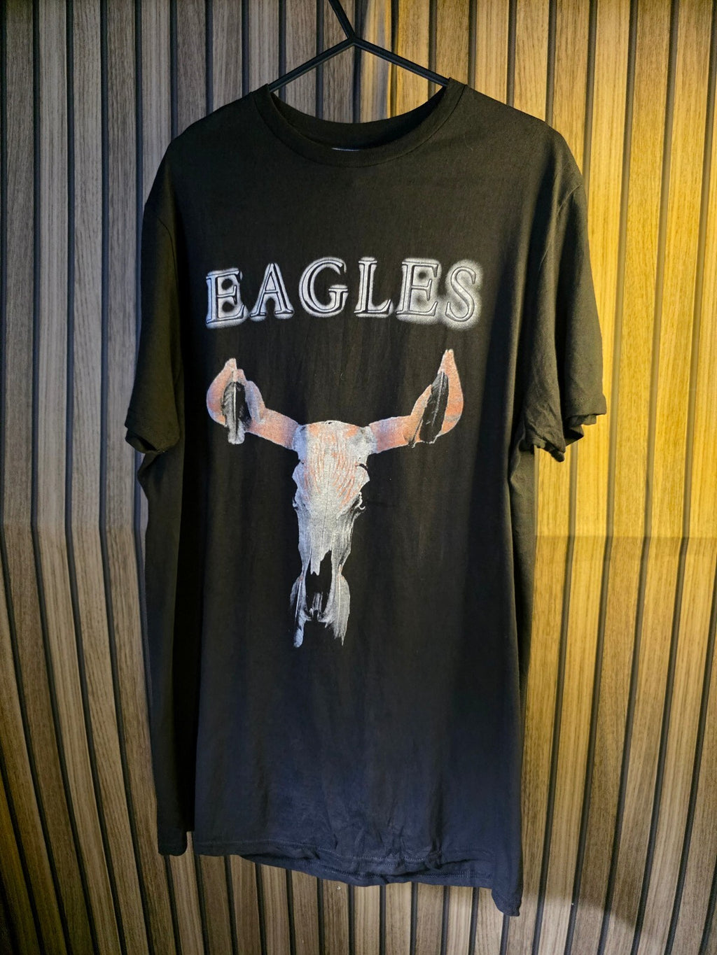 Delta Soft Eagles Band T-Shirt Black Medium