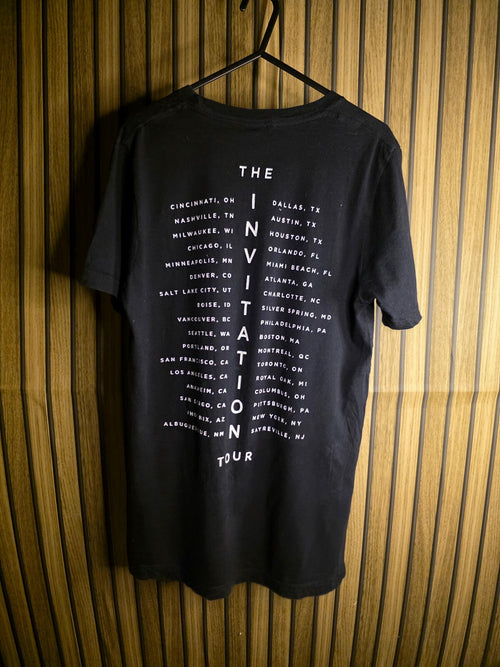 Bella Canvas Why Don't We The Invitation Tour Black T-Shirt Unisex