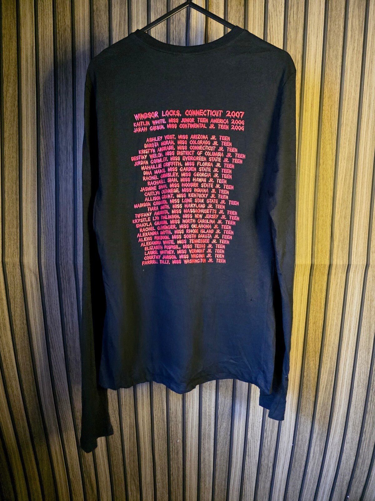 Lee Thriller Michael Jackson Graphic Long Sleeve T-Shirt Black Medium