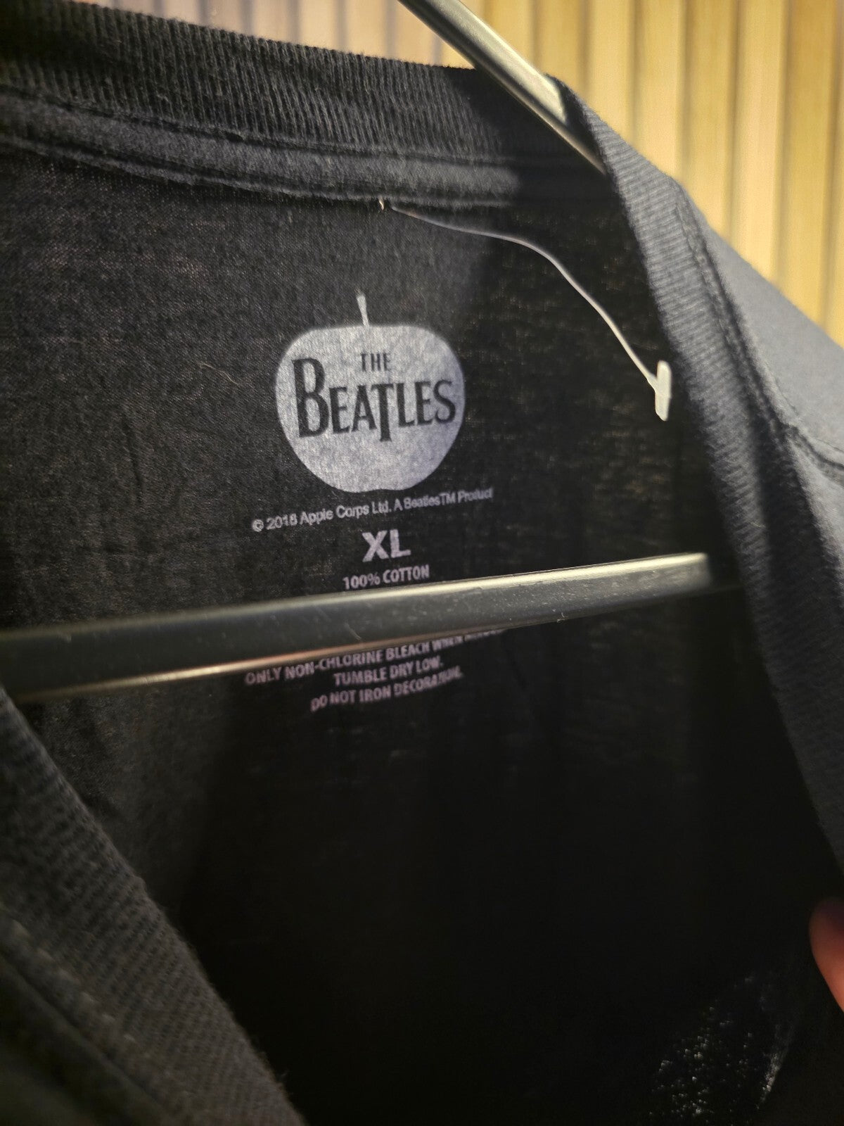 The Beatles Graphic T-Shirt Black XL Cotton
