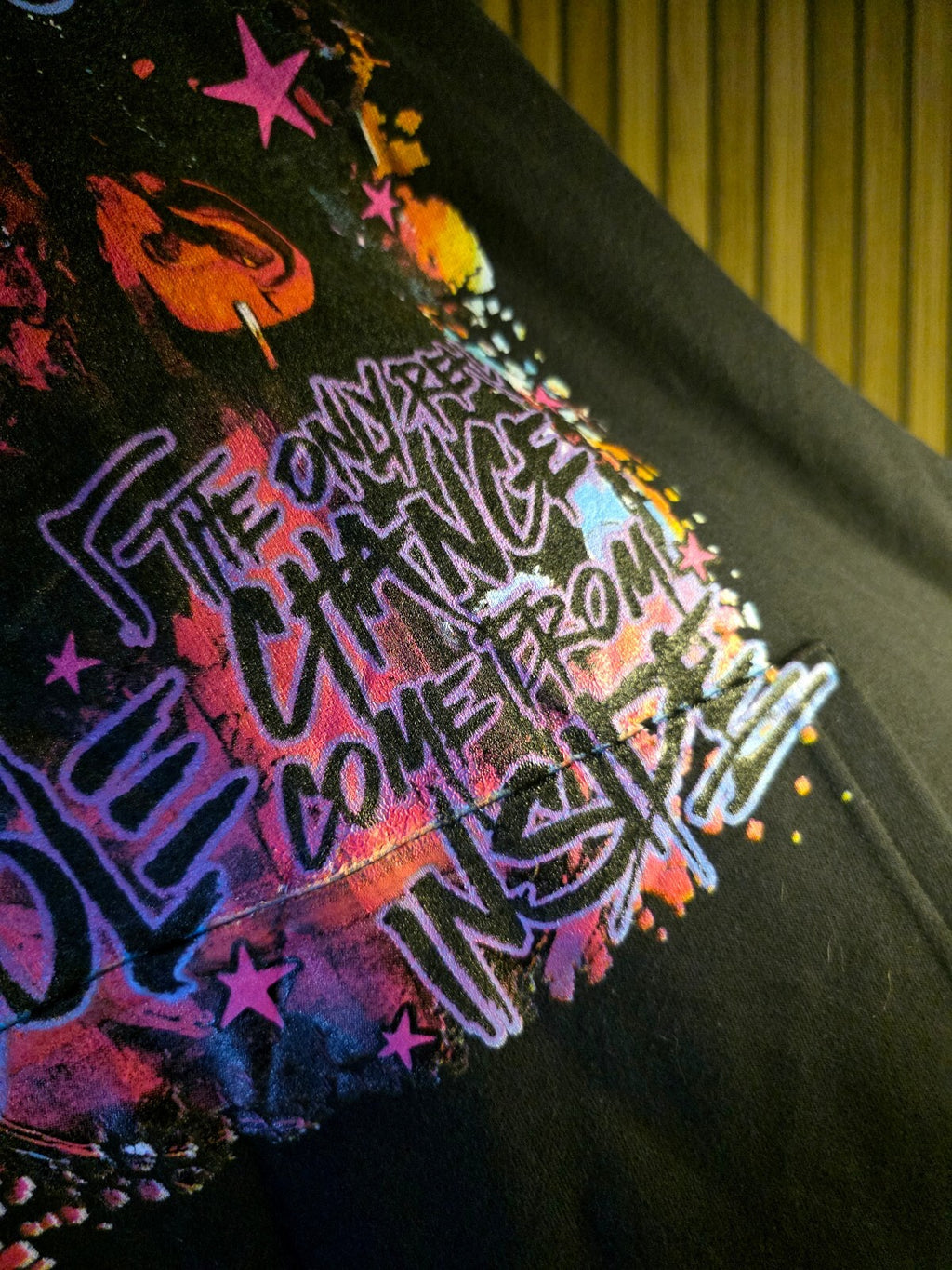 J. Cole Hoodie 2024 MSG Tour Graphic Black Large