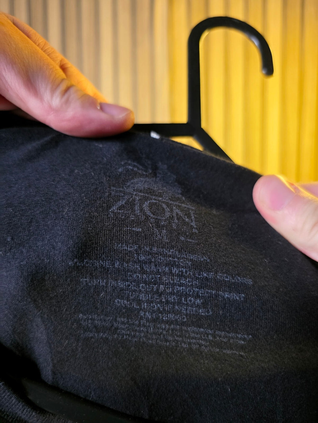 Zion Rootswear Bob Marley Graphic T-Shirt Black Medium